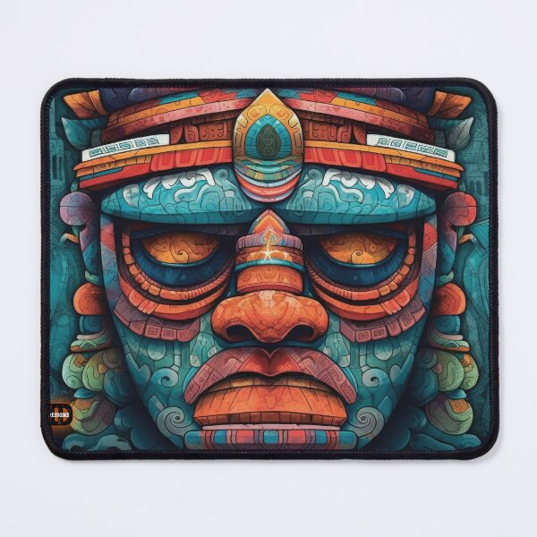 Item preview, Aztec Masks 6 of 24 designed and sold by Jenson Major.