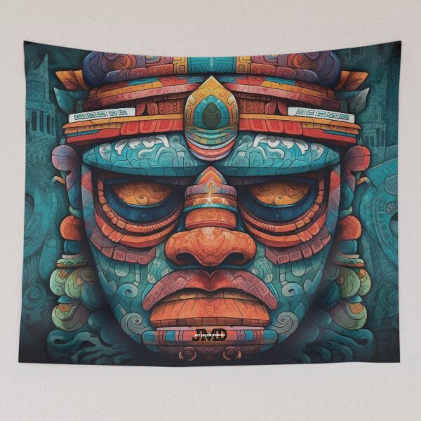 Item preview, Aztec Masks 6 of 24 designed and sold by Jenson Major.