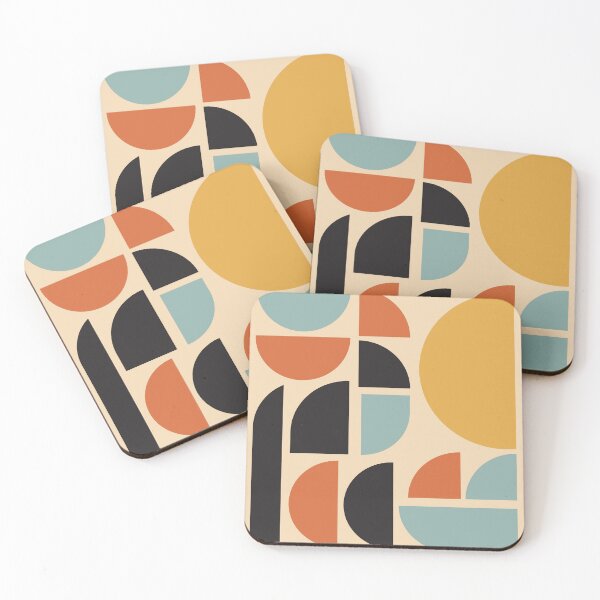 Item preview, Sunset Bauhaus Abstract designed and sold by MaiZephyr.
