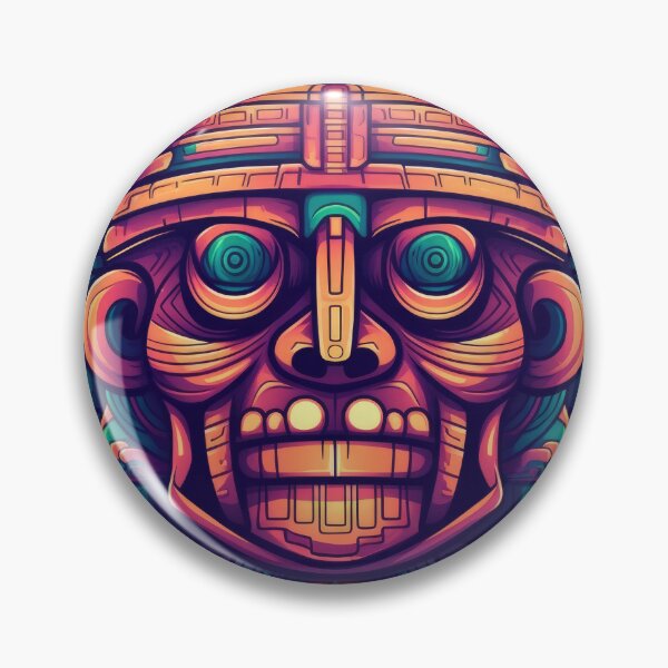 Item preview, Aztec Masks 7 of 24 designed and sold by Jenson Major.