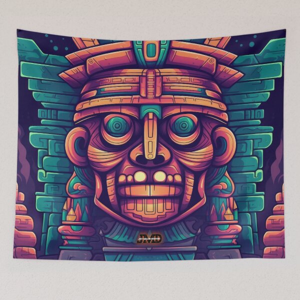 Item preview, Aztec Masks 7 of 24 designed and sold by Jenson Major.