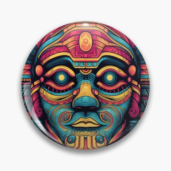 Item preview, Aztec Masks 8 of 24 designed and sold by Jenson Major.
