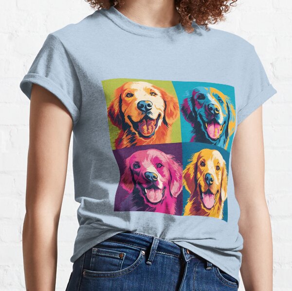 Item preview, Pop art golden retriever dog designed and sold by MDCGraphics.