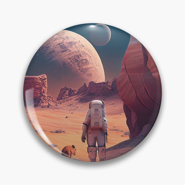 Item preview, The Romantic Life of Astronauts on Mars designed and sold by sheldon0701.