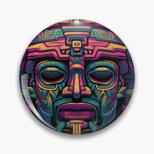 Item preview, Aztec Masks 9 of 24 designed and sold by Jenson Major.