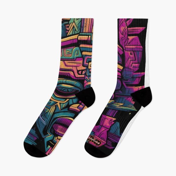 Item preview, Aztec Masks 9 of 24 designed and sold by Jenson Major.