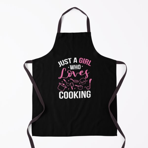 Item preview, Just A Girl Who Loves Cooking Cook Restaurant designed and sold by Pubi.