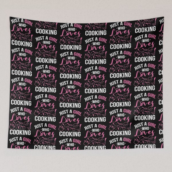 Item preview, Just A Girl Who Loves Cooking Cook Restaurant designed and sold by Pubi.