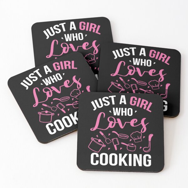 Item preview, Just A Girl Who Loves Cooking Cook Restaurant designed and sold by Pubi.