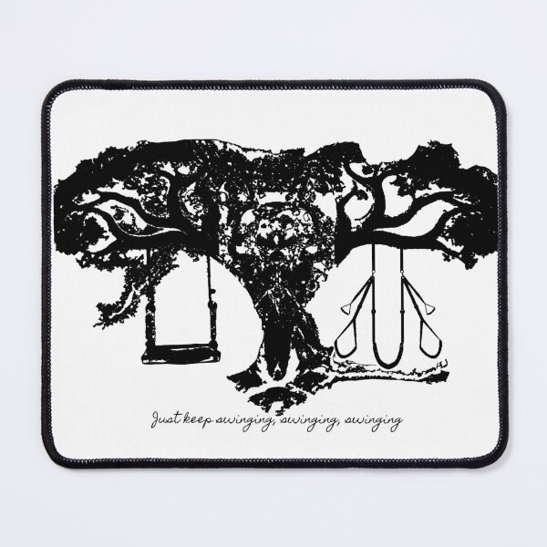 Item preview, Just Keep Swinging - Tree and Swings designed and sold by 2Random Dezigns.