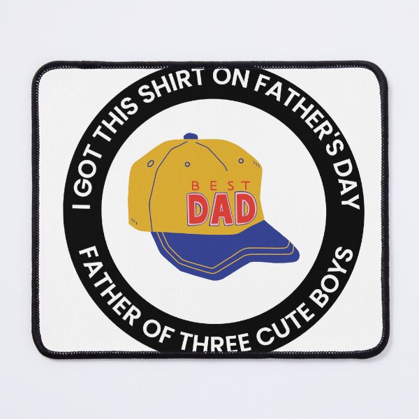 Item preview, this dad loves his triplets designed and sold by princevb2011.
