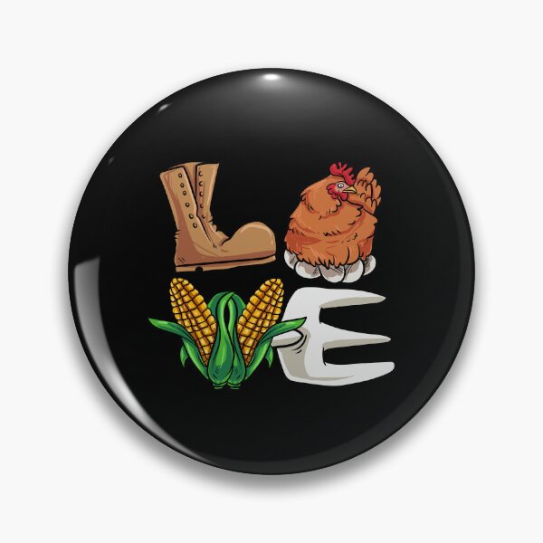 Item preview, Farmer Love Farming Farm Chicken Organic Gift designed and sold by Pubi.