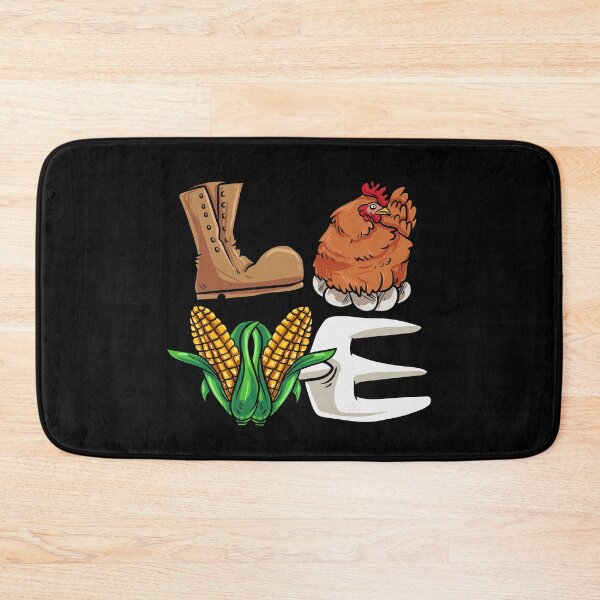 Item preview, Farmer Love Farming Farm Chicken Organic Gift designed and sold by Pubi.