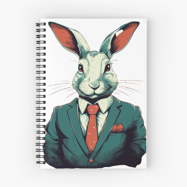 Item preview, Funny Rabbit CEO Personality designed and sold by lessyun.
