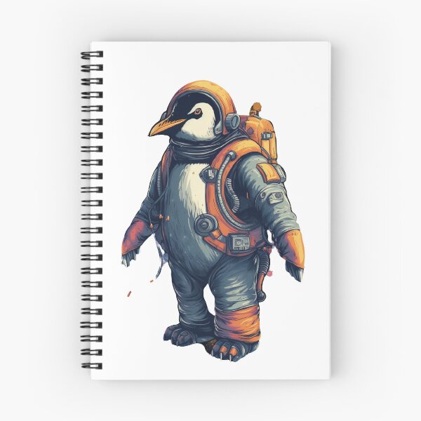 Item preview, Funny Penguin Astronaut Personality designed and sold by lessyun.