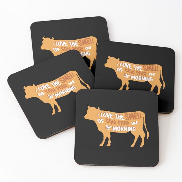 Item preview, I Love The Smell Of Cow Poop Farmer Farming Farm designed and sold by Pubi.