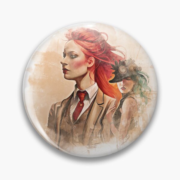 Item preview, Steampunk portrait - New Vision #1 designed and sold by MindAsylum.