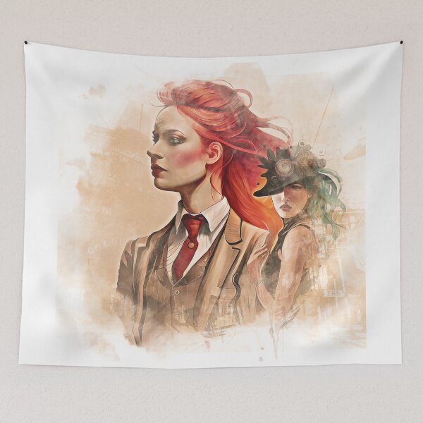 Item preview, Steampunk portrait - New Vision #1 designed and sold by MindAsylum.
