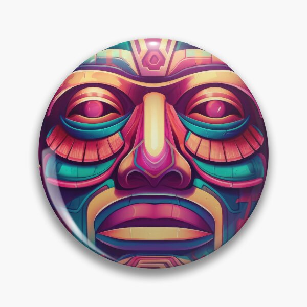 Item preview, Aztec Masks 11 of 24 designed and sold by Jenson Major.