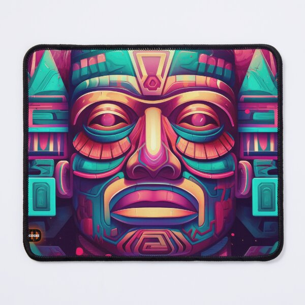 Item preview, Aztec Masks 11 of 24 designed and sold by Jenson Major.