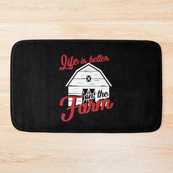 Item preview, Life Is Better On The Farm Farmer Organic Cow  designed and sold by Pubi.