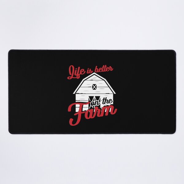Item preview, Life Is Better On The Farm Farmer Organic Cow designed and sold by Pubi.