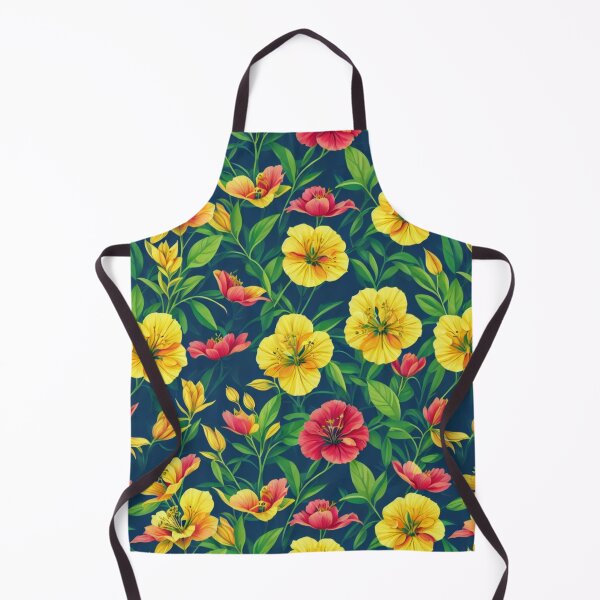 Item preview, Primrose flowers and leaves pattern design designed and sold by Warih.