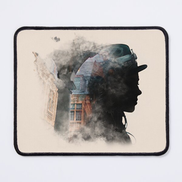 Item preview, Steampunk portrait - Alma Mater designed and sold by MindAsylum.