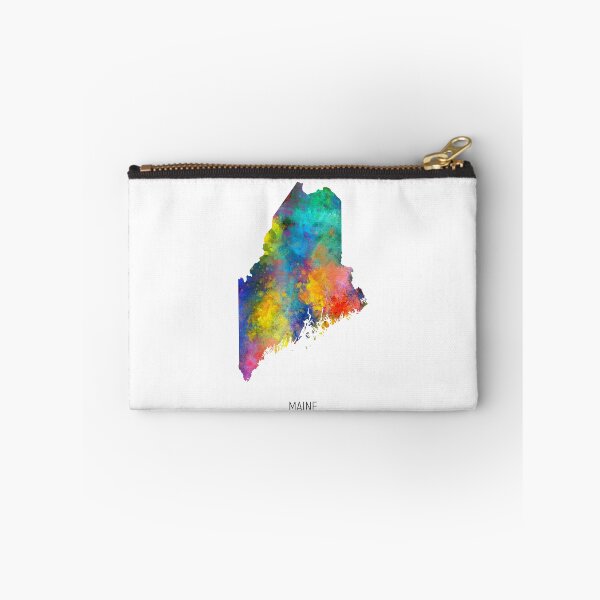 Item preview, Maine Watercolor Map designed and sold by ArtPrints.