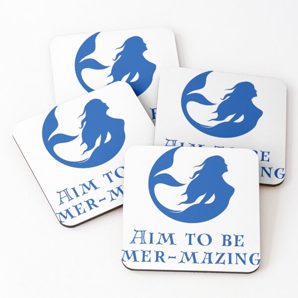 Item preview, Mermaid ocean quote beach items designed and sold by CameltStudio.