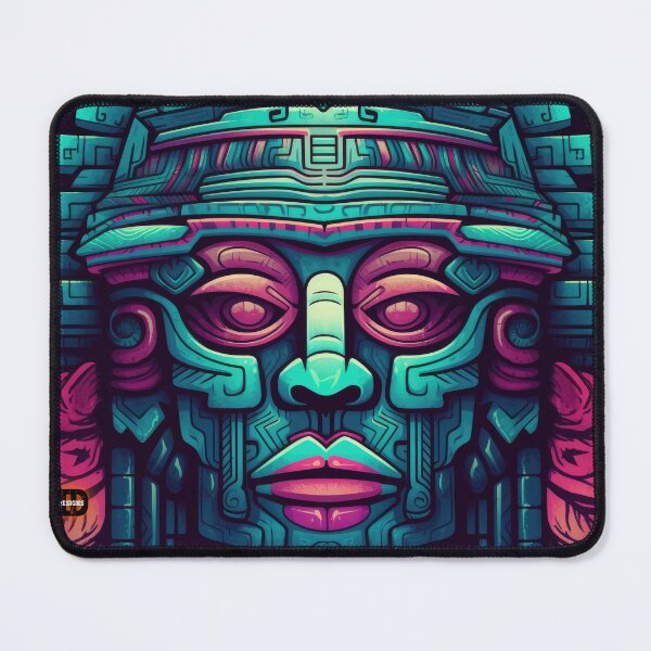 Item preview, Aztec Masks 12 of 24 designed and sold by Jenson Major.