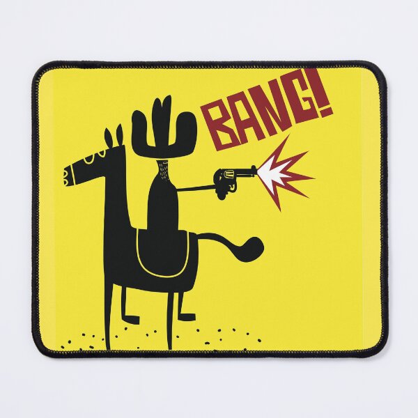 Item preview, Even cowboys backfire on a trusty Pony. designed and sold by ThundRDownunder.