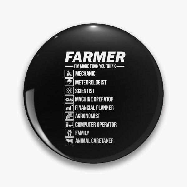 Item preview, Farmer I'm More Than You Think Farming Tractor designed and sold by Pubi.