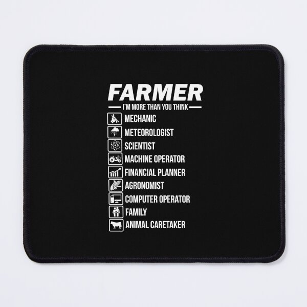 Item preview, Farmer I'm More Than You Think Farming Tractor designed and sold by Pubi.