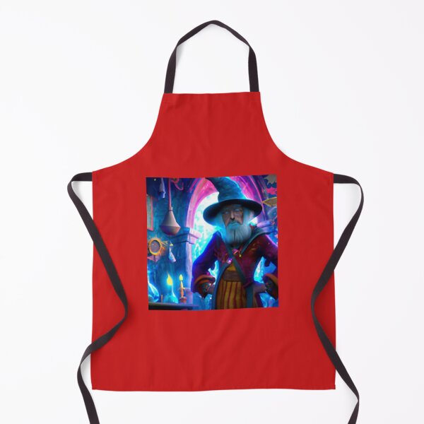 Item preview, Merlin the wizard is thinking deeply designed and sold by WAKYSHOP.