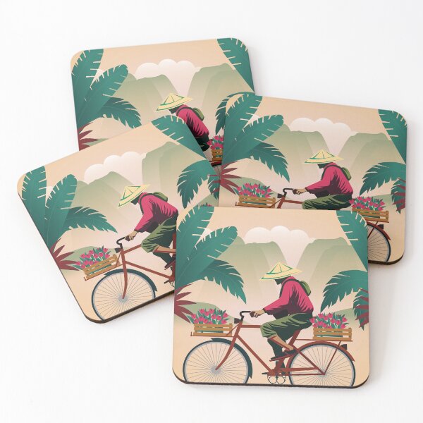 Item preview, Vietnam travel poster saigon Ho Chi Minh City designed and sold by Arctic frame studio.