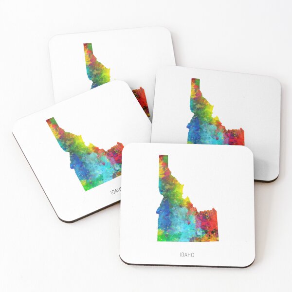 Item preview, Idaho Watercolor Map designed and sold by ArtPrints.
