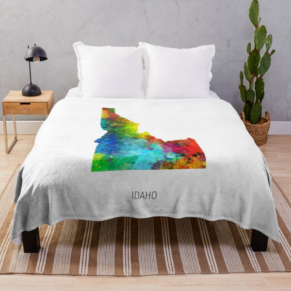 Item preview, Idaho Watercolor Map designed and sold by ArtPrints.