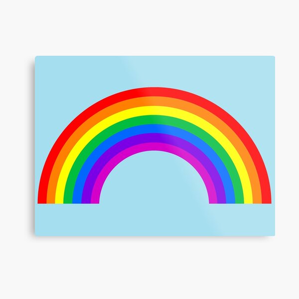 Rainbow Metal Print