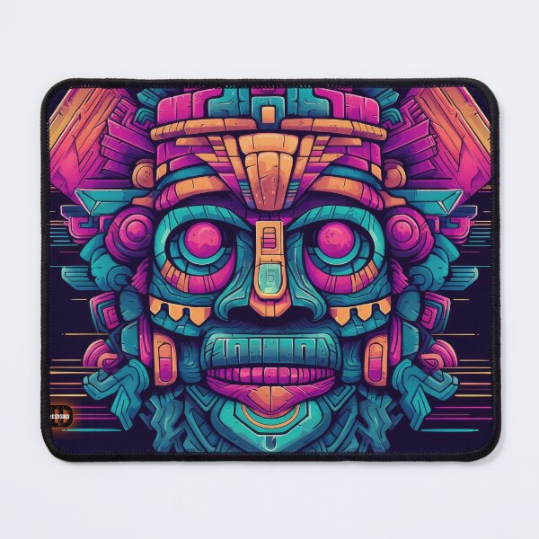 Item preview, Aztec Masks 13 of 24 designed and sold by Jenson Major.