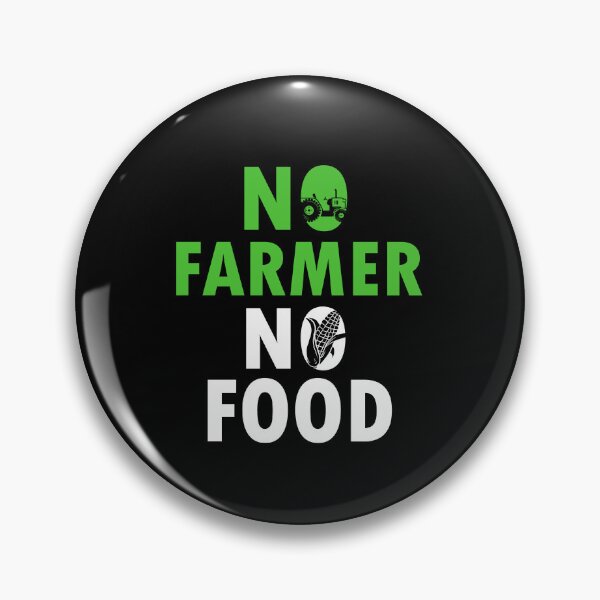 Item preview, No Farmer No Food Farming Organic Vegetables Farm designed and sold by Pubi.