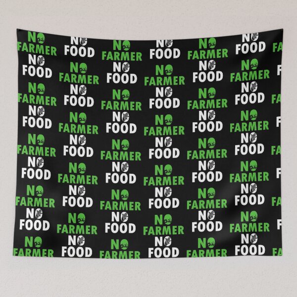Item preview, No Farmer No Food Farming Organic Vegetables Farm designed and sold by Pubi.