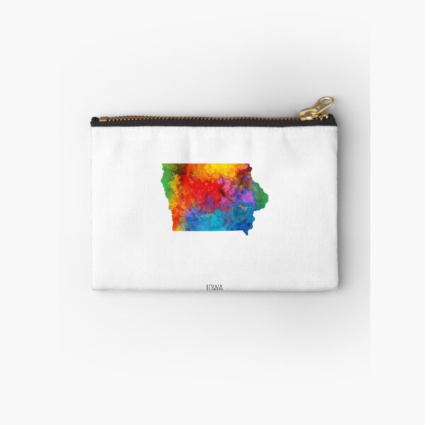Item preview, Iowa Watercolor Map designed and sold by ArtPrints.