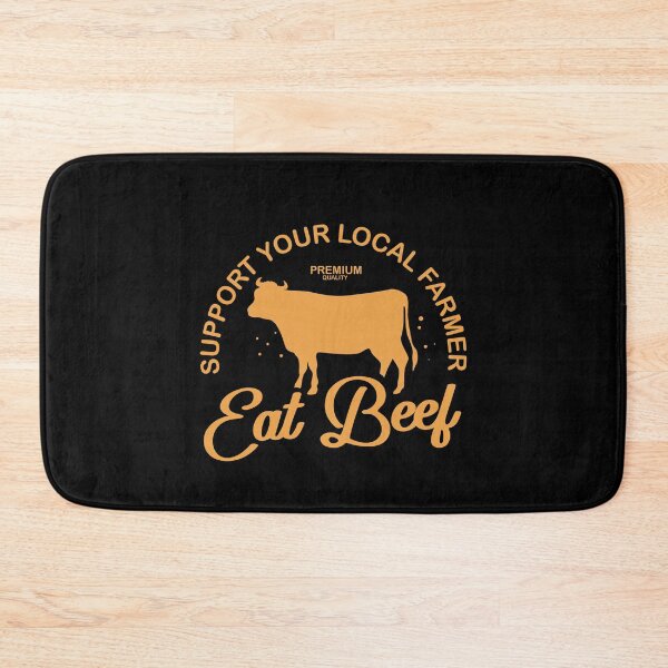 Item preview, Support Your Local Farmer Eat Beef Farming Cow  designed and sold by Pubi.