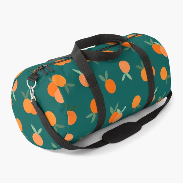 Item preview, Oranges Fruit Pattern on Teal Green designed and sold by OneThreeSix.