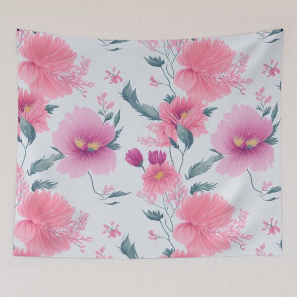 Item preview, "Blooming sakura pattern in watercolor" designed and sold by OasisOfGraphics.