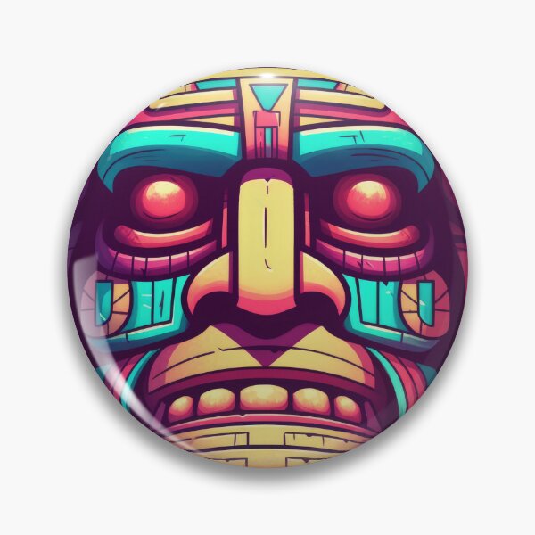 Item preview, Aztec Masks 15 of 24 designed and sold by Jenson Major.
