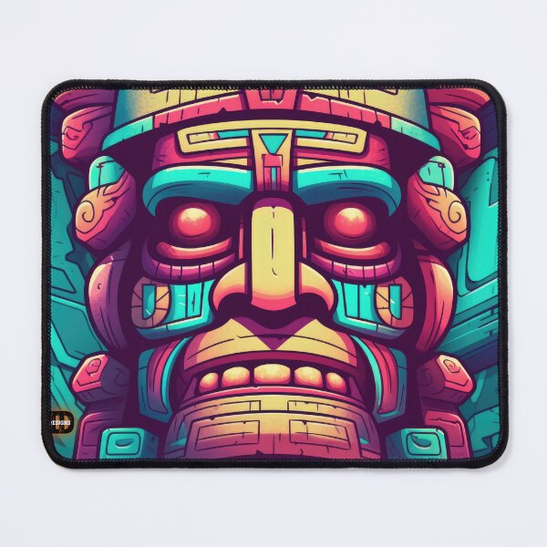 Item preview, Aztec Masks 15 of 24 designed and sold by Jenson Major.