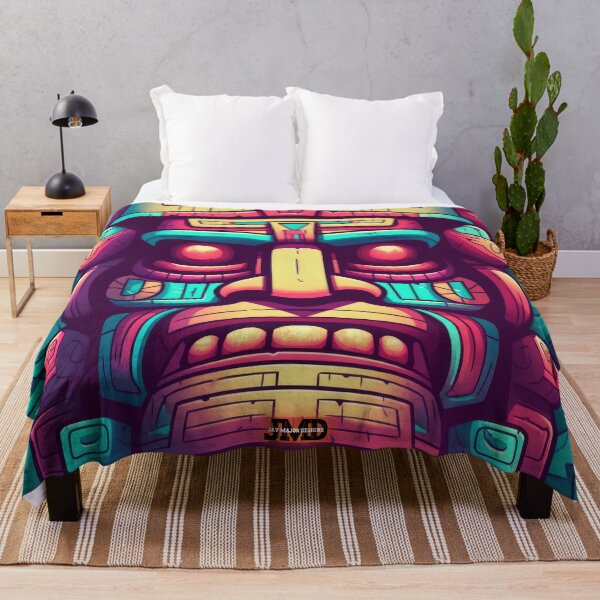 Item preview, Aztec Masks 15 of 24 designed and sold by Jenson Major.