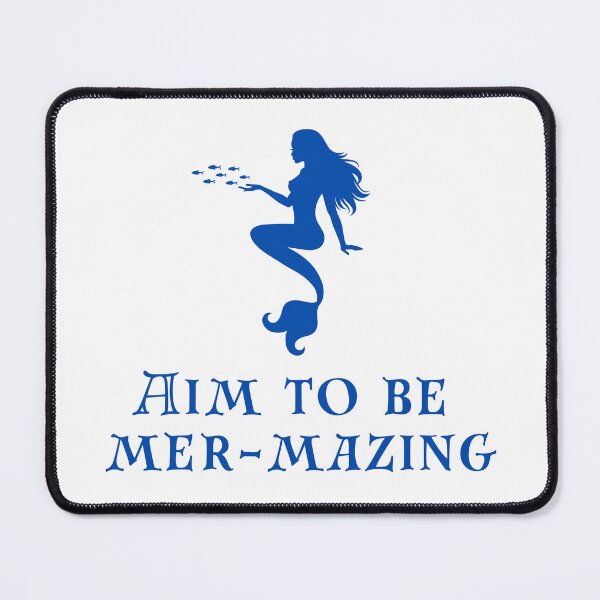 Item preview, Mermaid ocean quote beach items designed and sold by CameltStudio.